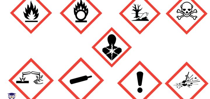 Conheça as frases de perigo e os pictogramas do GHS